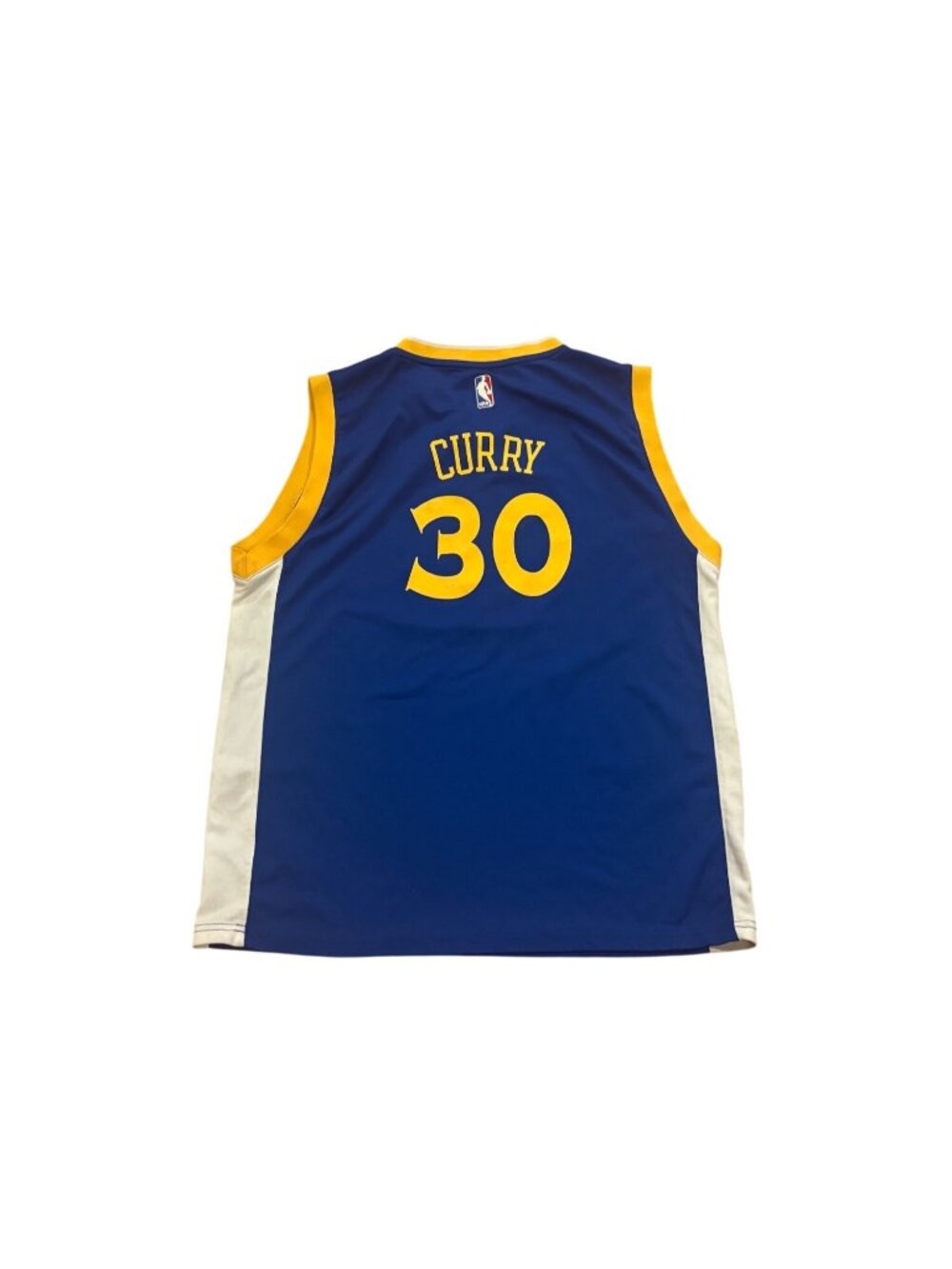 Adidas Golden State Warriors Stephen Curry #30 Blue NBA Jersey Youth XL